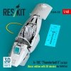 RESKIT RSU48-0538 A-10C Thunderbolt II cockpit (Basic edition with 3D decals) for GWH kit (3D Printed) (1/48)